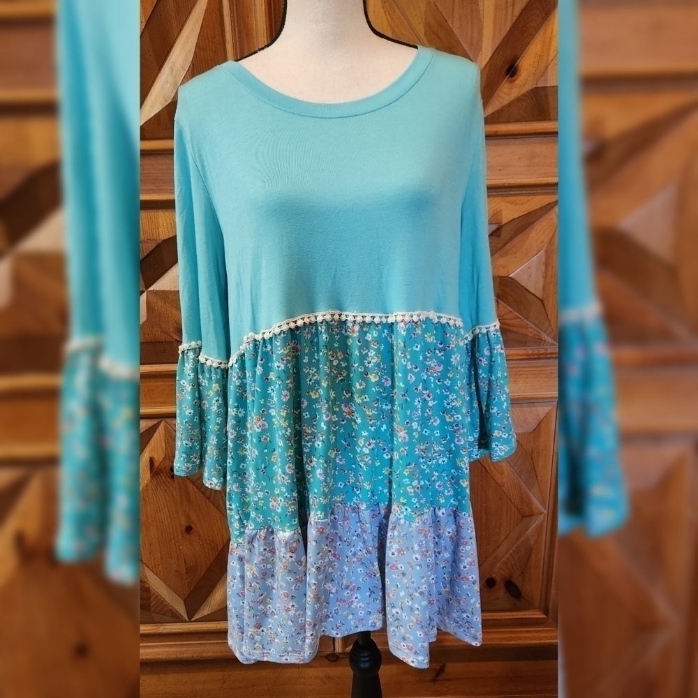 Celeste Top Sz 2X
